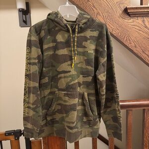 Vans Hoodie Off The Wall Since Sixty Six Skateboarding Clothing Men's Size L